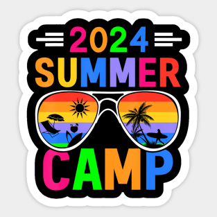 2024 Summer Camp 2024 Summer Vacation Family Sticker